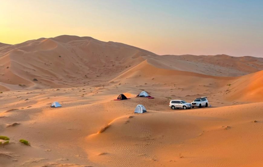 Wadi Bani Khalid & Wahiba Sands – 2 Days Tour